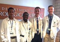 Columbia's student chapter of the American Association of Neurological Surgeons was founded by medical students Scott Widemon, Trae Robison, Blake Taylor, and Stephen Bowden.